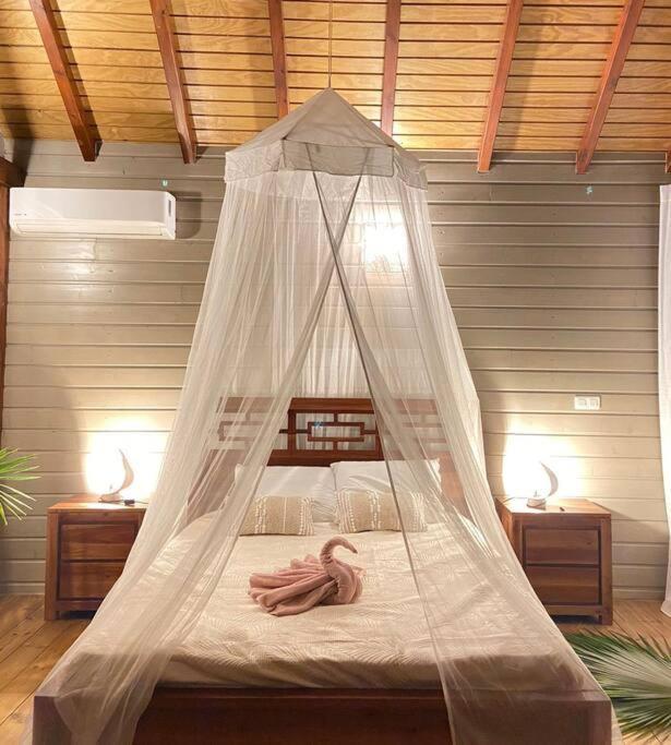 Eden Chalet, Spa Privatif Les Abymes Buitenkant foto