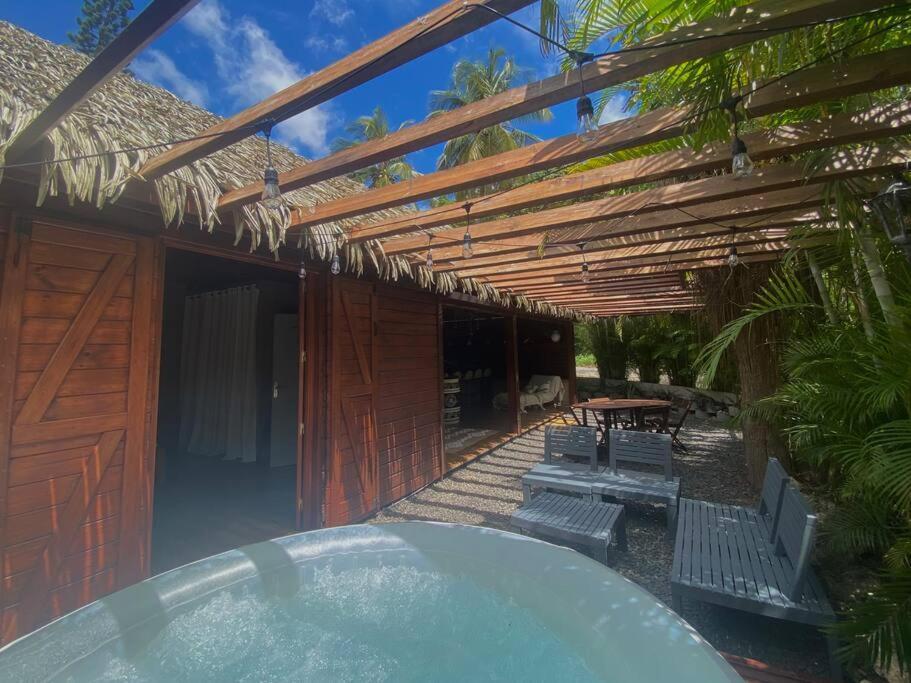 Eden Chalet, Spa Privatif Les Abymes Buitenkant foto