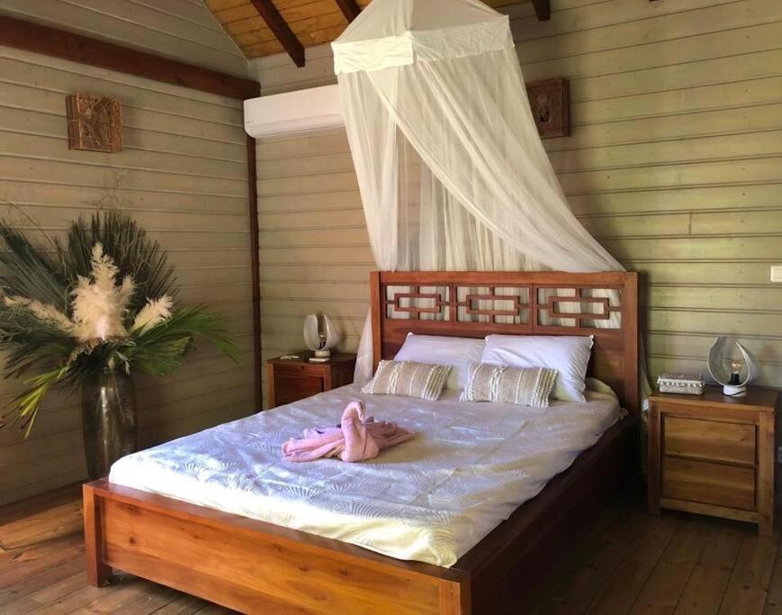 Eden Chalet, Spa Privatif Les Abymes Buitenkant foto